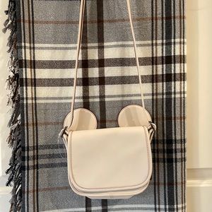 Disney X Coach Mickey Mouse Ears Leather Saddle Crossbody Bag - New without tags